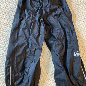 Toddler Black Rain Pants